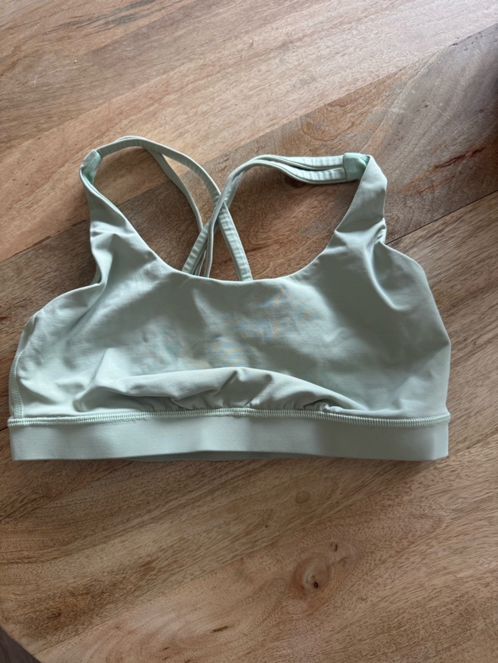 Lulu Lemon Sage Crisscross Sports Bra -